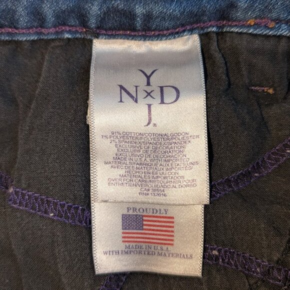 NDYJ Blue Jeans Boyfriend size 6P - Picture 8 of 9
